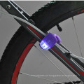 Paquete de 2 de rojo y blanco de silicona LED impermeable delantera y trasera bicicleta conjunto de luz